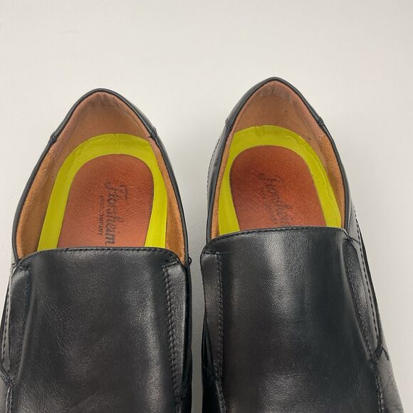 Florsheim Comfortech Ortholite Black Leather Slip On‎ Dress Shoes Business 11D